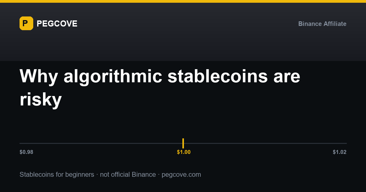 Why algorithmic stablecoins are risky — the UST death spiral, illustrated