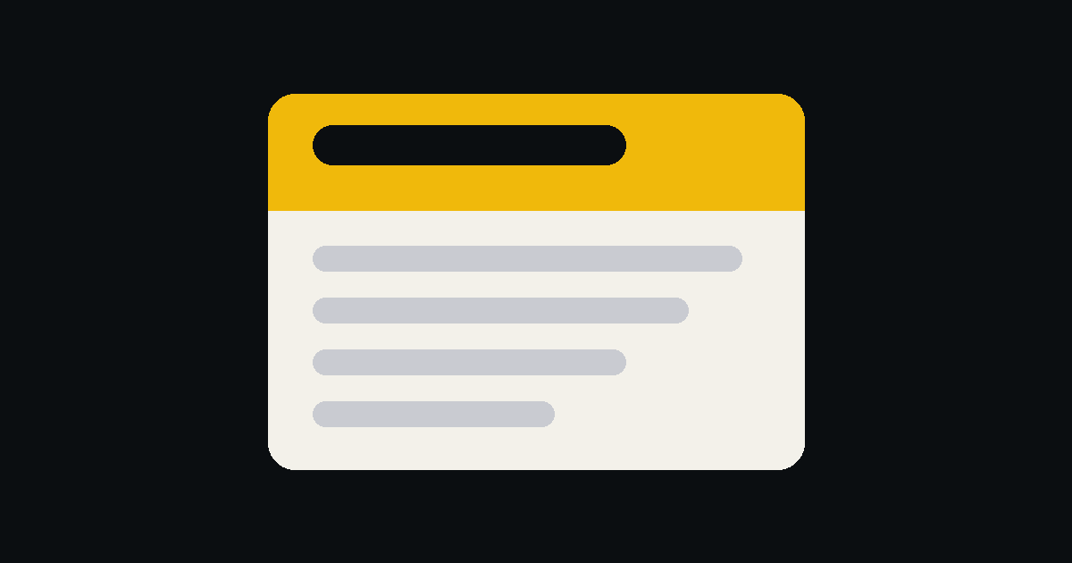 Cover illustration: a pale IOU card whose top strip has been replaced by a solid gold new label, with the older grey text lines below