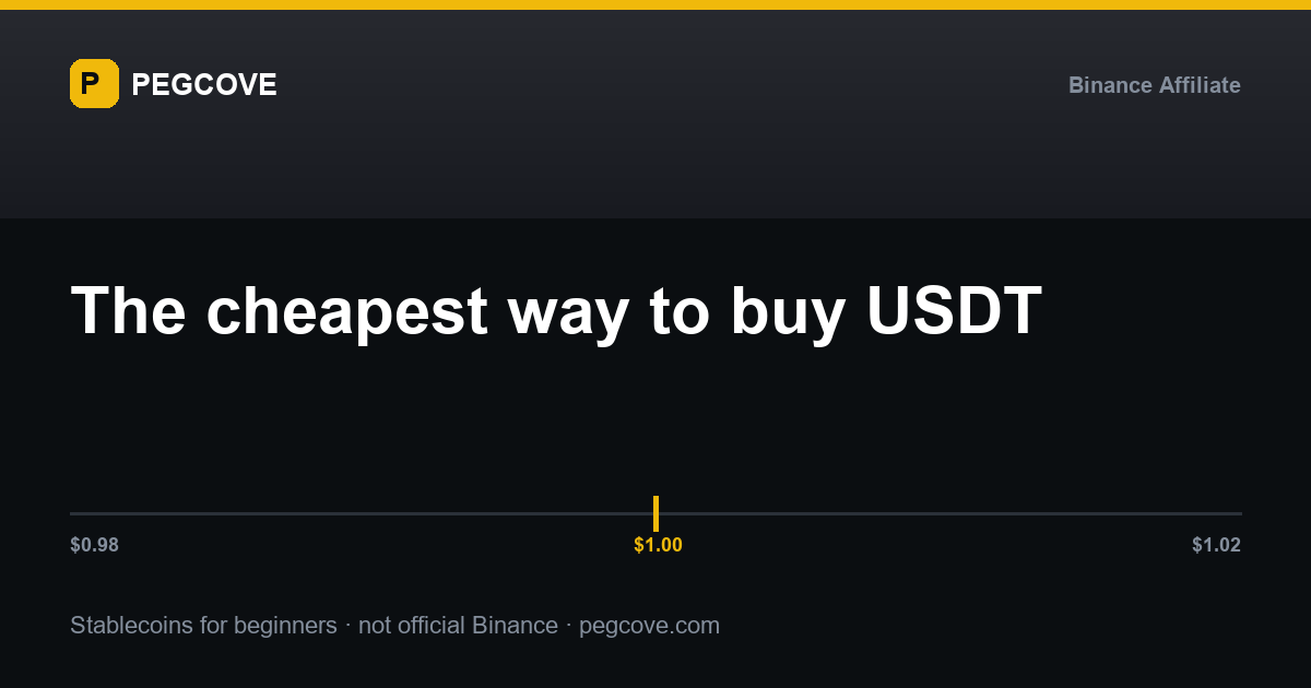 The main ways to buy USDT and their costs compared