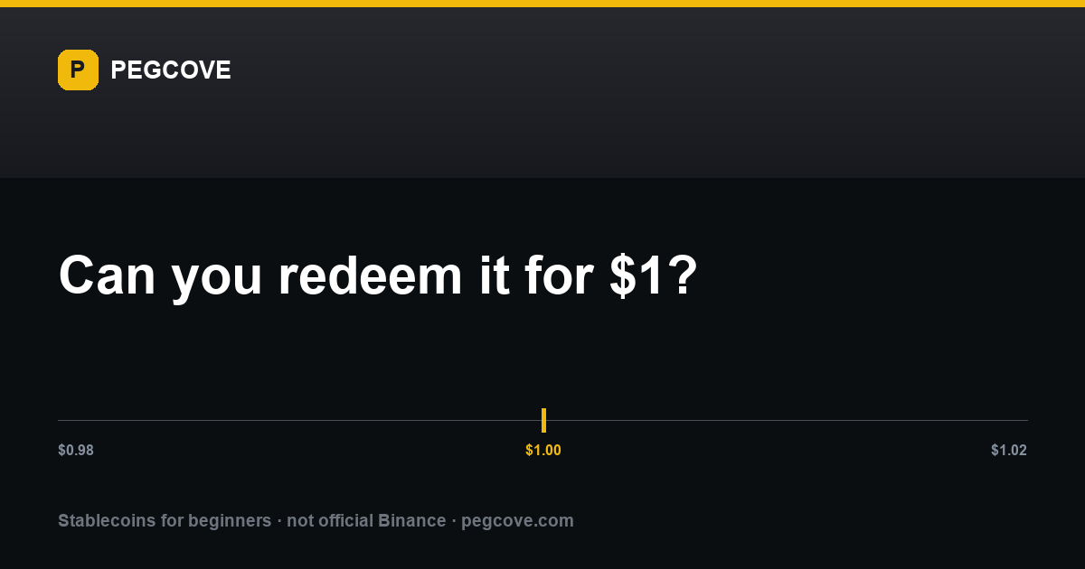 Can you actually redeem 1 USDT for one dollar: stablecoin redemption thresholds and the real exit route, cover illustration