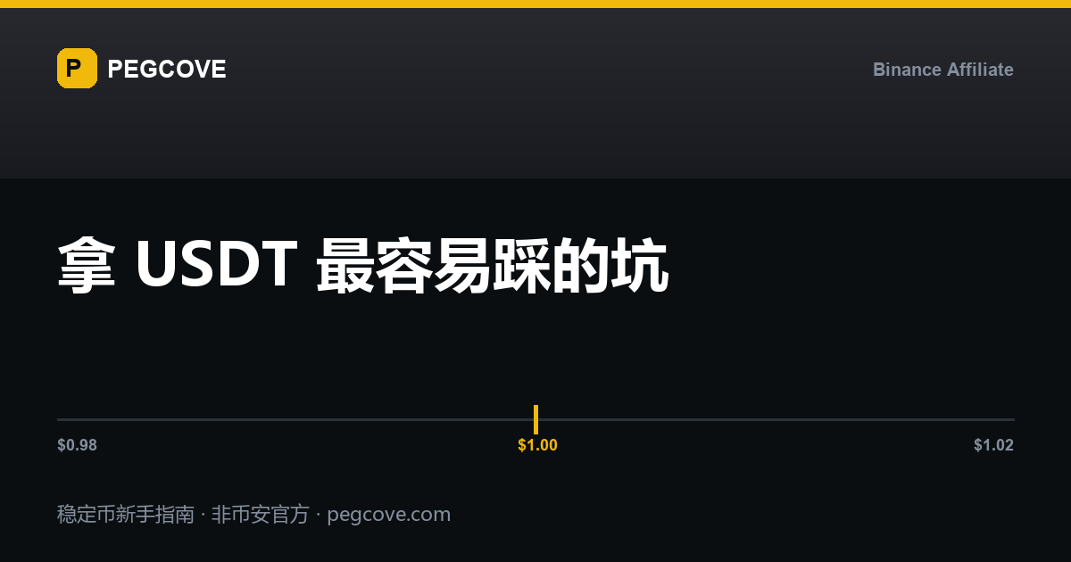 USDT 特有骗局识别示意封面：假币、克隆合约、高息盘